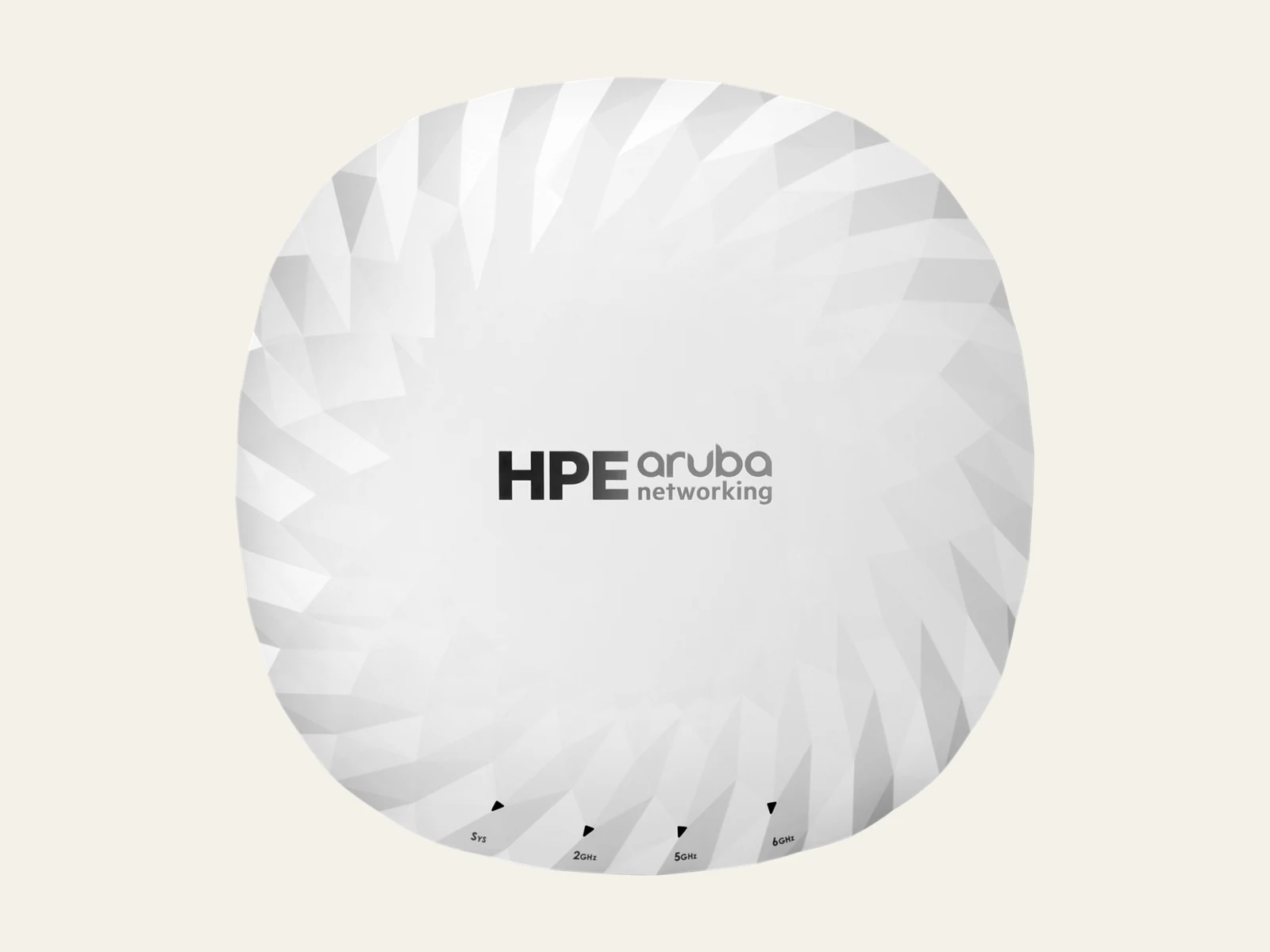 HPE Aruba Networking AP-745 enterprise wireless access point.