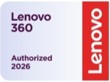 Lenovo 360 Authorized 2026 badge held by Treasure Plus Company Limited